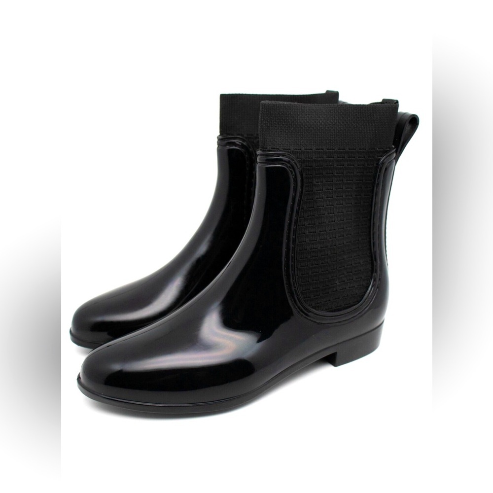 Catherine Malandrino - Rails Black Chelsea Rain Boots SIZE 39/US W 9/ UK 7- NWOT